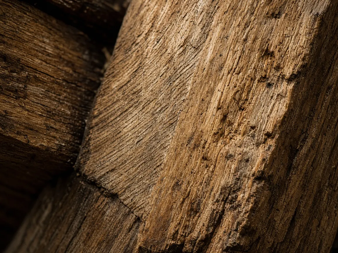 Texture illustrative de bois de charpente.